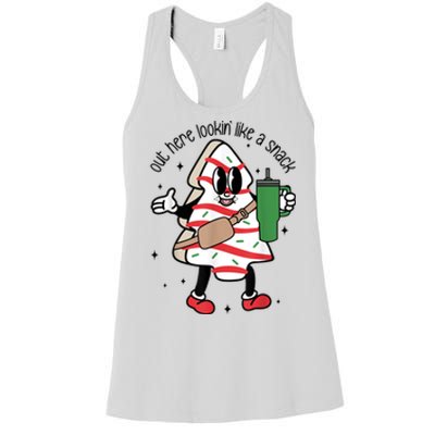 Out Here Lookin Like A Snack Gift Women's Racerback Tank