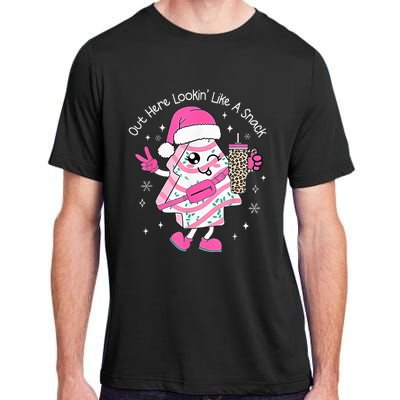 Out Here Looking Like A Snack Cute Boo Jee Xmas Trees Cakes  Adult ChromaSoft Performance T-Shirt