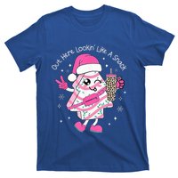 Out Here Looking Like A Snack Cute Boo Jee Xmas Trees Cakes  T-Shirt