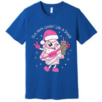 Out Here Looking Like A Snack Cute Boo Jee Xmas Trees Cakes  Premium T-Shirt