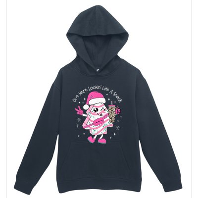 Out Here Looking Like A Snack Cute Boo Jee Xmas Trees Cakes  Urban Pullover Hoodie