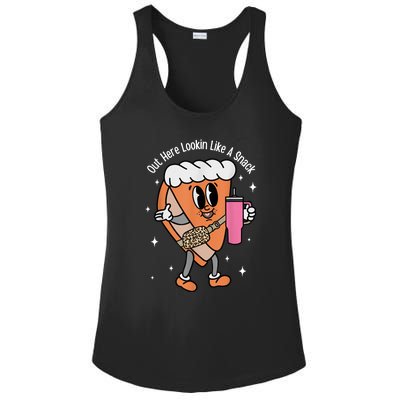 Out Here Lookin Like A Snack Christmas Ladies PosiCharge Competitor Racerback Tank