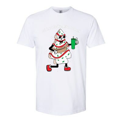 Out Here Looking Like A Snack Boo Jee Christmas Tree Cake  Softstyle® CVC T-Shirt