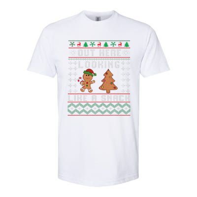 Out Here Looking Like A Snack Funny Christmas Cookie   Softstyle CVC T-Shirt