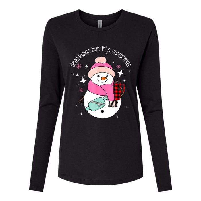 Out Here Looking Like A Snack Cute Boo Jee Xmas Snowman Womens Cotton Relaxed Long Sleeve T-Shirt