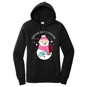 Out Here Looking Like A Snack Cute Boo Jee Xmas Snowman Women's Pullover Hoodie