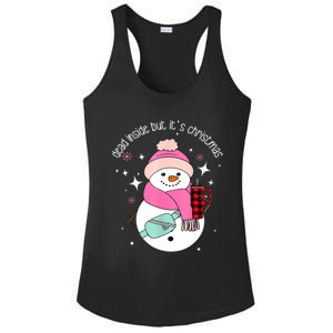 Out Here Looking Like A Snack Cute Boo Jee Xmas Snowman Ladies PosiCharge Competitor Racerback Tank