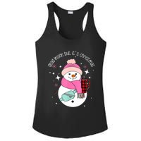 Out Here Looking Like A Snack Cute Boo Jee Xmas Snowman Ladies PosiCharge Competitor Racerback Tank