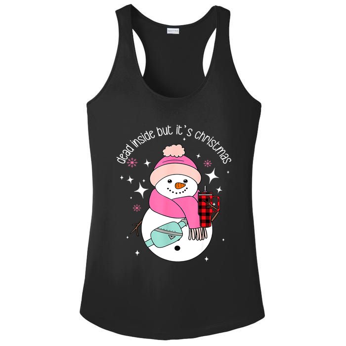 Out Here Looking Like A Snack Cute Boo Jee Xmas Snowman Ladies PosiCharge Competitor Racerback Tank