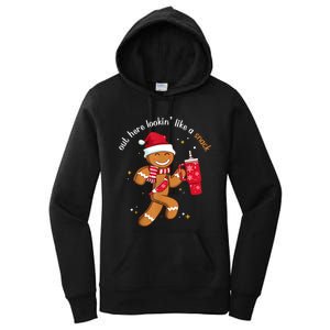 Out Here Looking Like A Snack Boujee Christmas Gingerbread Women's Pullover Hoodie