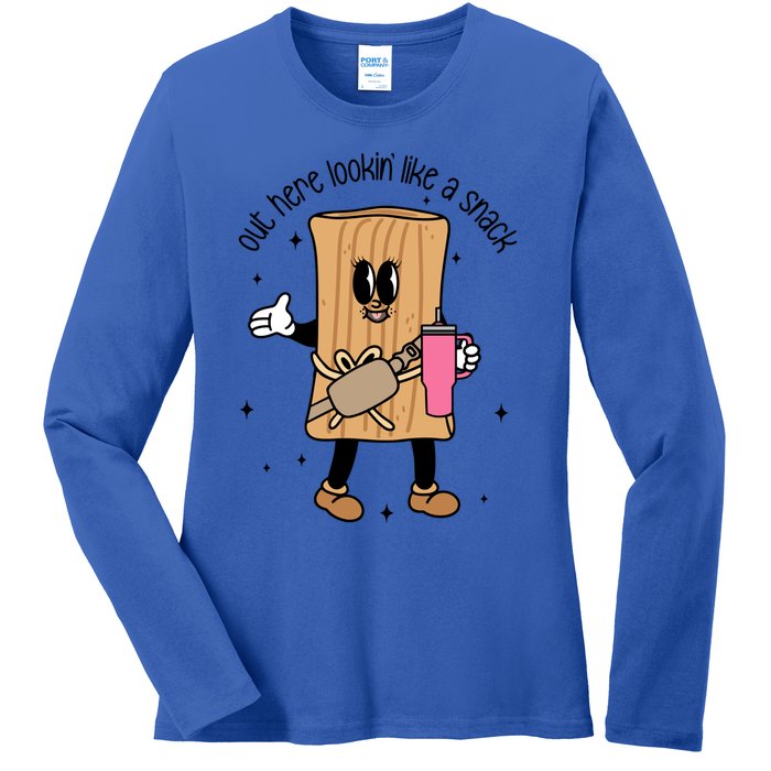 Out Here Lookin Like A Snack Christmas Tamale Meaningful Gift Ladies Long Sleeve Shirt