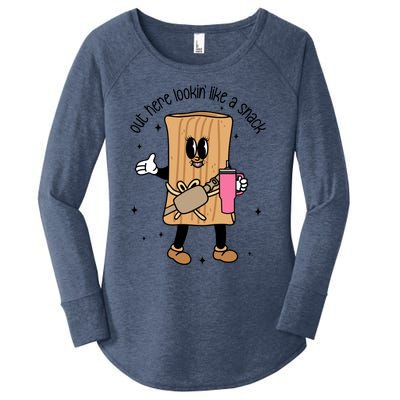 Out Here Lookin Like A Snack Christmas Tamale Meaningful Gift Women's Perfect Tri Tunic Long Sleeve Shirt