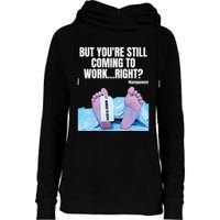 Office Humor Manager Employee Job and Career Funny Work Meme Womens Funnel Neck Pullover Hood