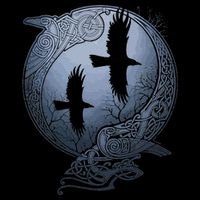 Odins Huginn & Muninn Norse Mythology Cooling Performance Crew T-Shirt