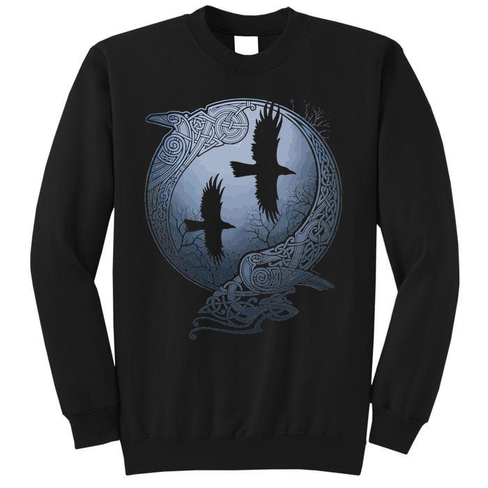 Odins Huginn & Muninn Norse Mythology Sweatshirt