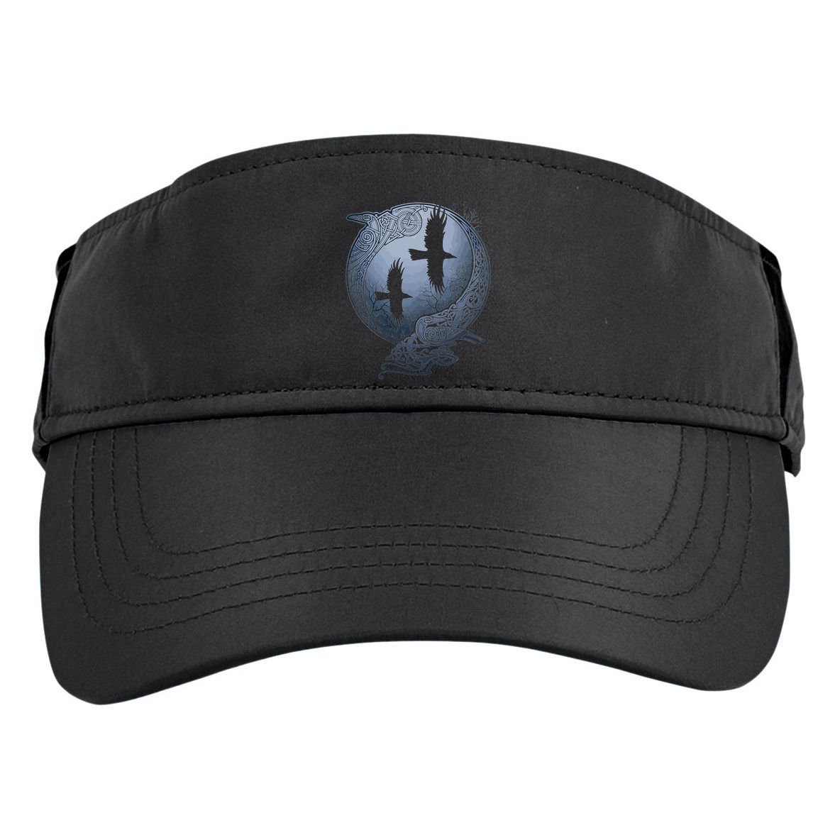 Odins Huginn & Muninn Norse Mythology Adult Drive Performance Visor