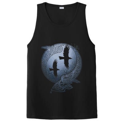 Odins Huginn & Muninn Norse Mythology PosiCharge Competitor Tank