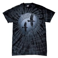 Odins Huginn & Muninn Norse Mythology Tie-Dye T-Shirt