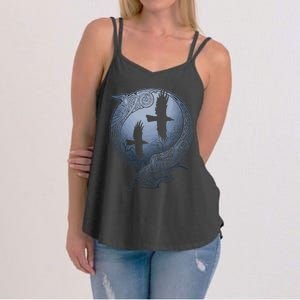 Odins Huginn & Muninn Norse Mythology Women's Strappy Tank