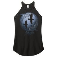 Odins Huginn & Muninn Norse Mythology Women's Perfect Tri Rocker Tank