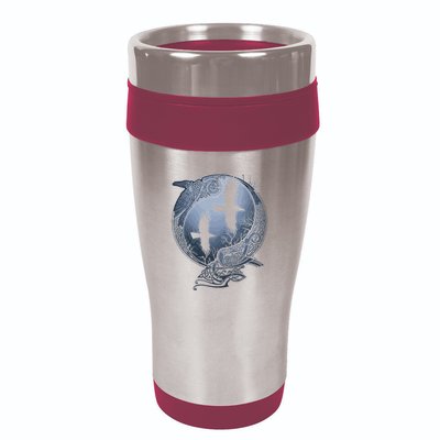 Odins Huginn & Muninn Norse Mythology 16oz Travel Tumbler