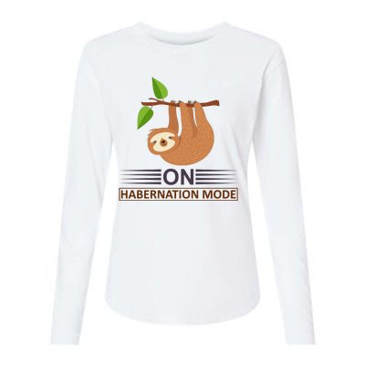 On Habernation Mode Womens Cotton Relaxed Long Sleeve T-Shirt