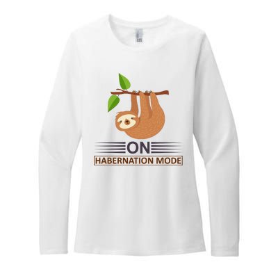 On Habernation Mode Womens CVC Long Sleeve Shirt