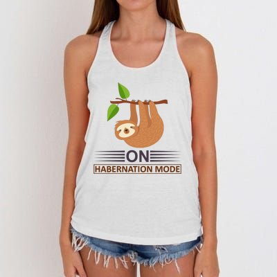 On Habernation Mode Women's Knotted Racerback Tank