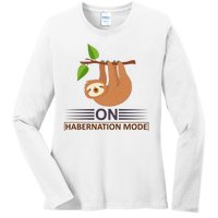 On Habernation Mode Ladies Long Sleeve Shirt