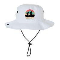 Oregon Hiking Mountains Retro Aesthetic Legacy Cool Fit Booney Bucket Hat