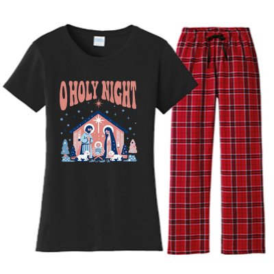 O Holy Night Women's Flannel Pajama Set