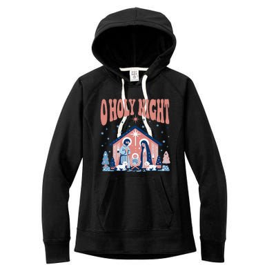 O Holy Night Women's Fleece Hoodie