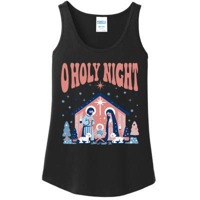 O Holy Night Ladies Essential Tank