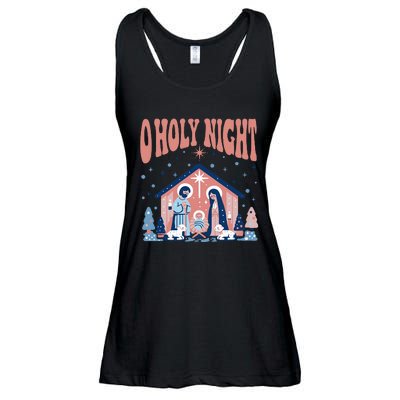 O Holy Night Ladies Essential Flowy Tank