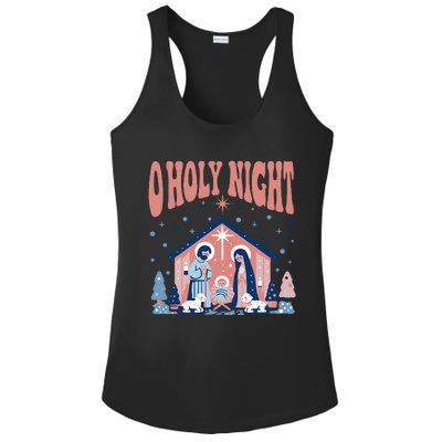 O Holy Night Ladies PosiCharge Competitor Racerback Tank