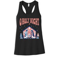 O Holy Night Women's Racerback Tank