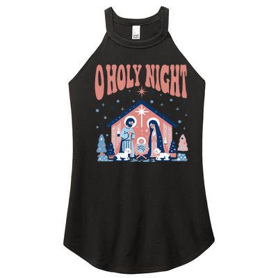 O Holy Night Women’s Perfect Tri Rocker Tank