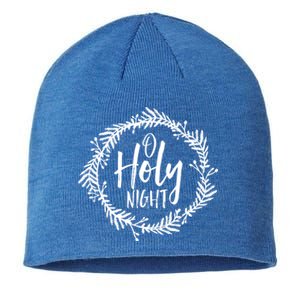 O Holy Nighgift Thrill Of Hope Christmas Pastor Church Gift Sustainable Beanie