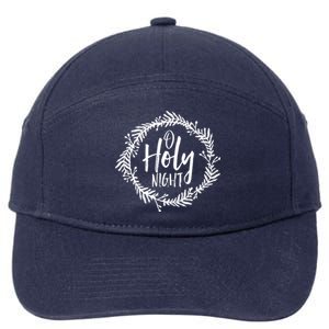 O Holy Nighgift Thrill Of Hope Christmas Pastor Church Gift 7-Panel Snapback Hat