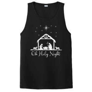 Oh Holy Night Jesus Stable In Bethlehem PosiCharge Competitor Tank