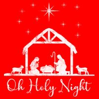Oh Holy Night Jesus Stable In Bethlehem Doggie Tank