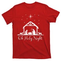 Oh Holy Night Jesus Stable In Bethlehem T-Shirt