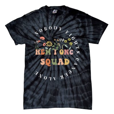 Oncology Hematology Nurse Squad Tee Pediatric HemOnc Doctor Tie-Dye T-Shirt