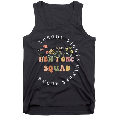 Oncology Hematology Nurse Squad Tee Pediatric HemOnc Doctor Tank Top