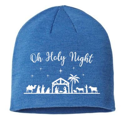 Oh Holy Night  Jesus Is The Reason For The Season Christmas  Sustainable Beanie