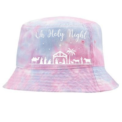 Oh Holy Night  Jesus Is The Reason For The Season Christmas  Tie-Dyed Bucket Hat