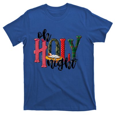 Oh Holly Night Jesus Christmas Xmas Pajamas Swea T-Shirt