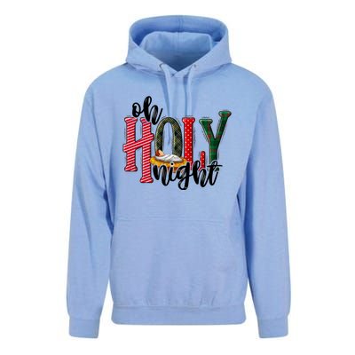 Oh Holly Night Jesus Christmas Xmas Pajamas Swea Unisex Surf Hoodie