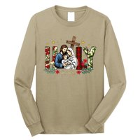 Oh Holly Night Christian True Story Jesus Christmas Long Sleeve Shirt