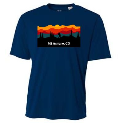 Outdoor Hiking Nature Mt Antero, CO National Park Trekking Cooling Performance Crew T-Shirt